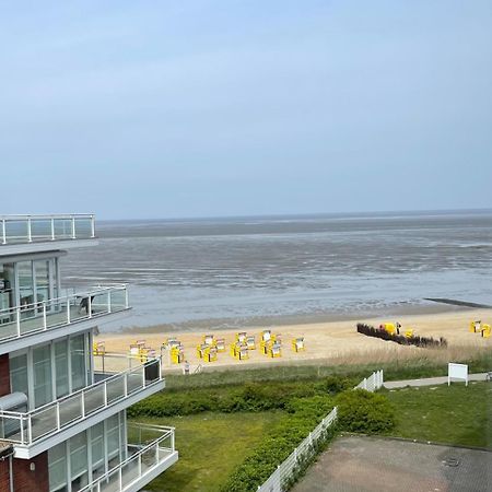 Traumhafte Ferienwohnung - Direkter Meerblick - 50M Zum Strand In Cuxhaven Duhnen In 1A Lage Im Haus Seehuette ภายนอก รูปภาพ