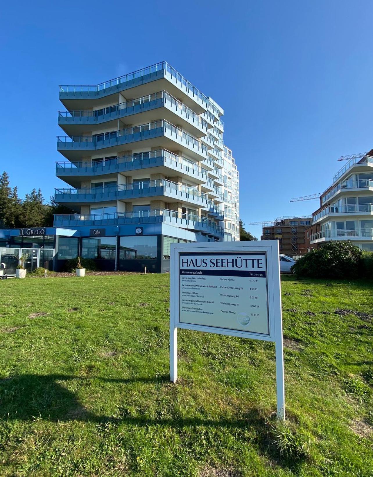 Traumhafte Ferienwohnung - Direkter Meerblick - 50M Zum Strand In Cuxhaven Duhnen In 1A Lage Im Haus Seehuette ภายนอก รูปภาพ